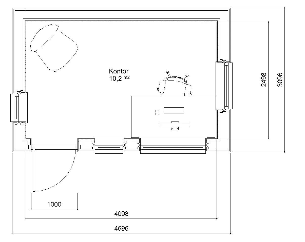 Stubben planlösning